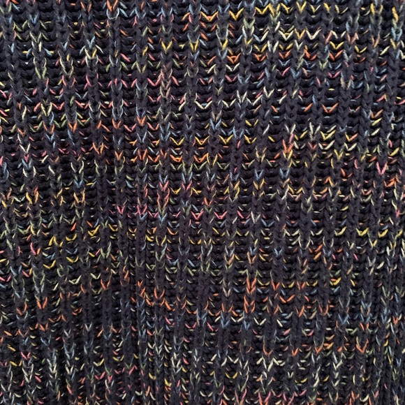 GAP Navy Sweater with Colorful Stitching. Small - Picture 2 of 2